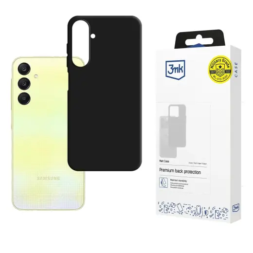 3MK Matt phone case for Poco C75 black