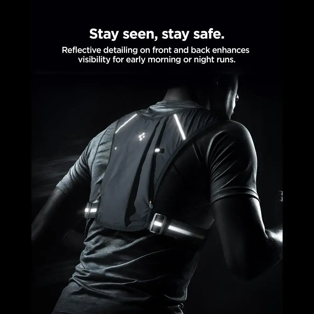 SPIGEN A720 DYNAMIC SHIELD RUNNING VEST (L-XL) BLACK