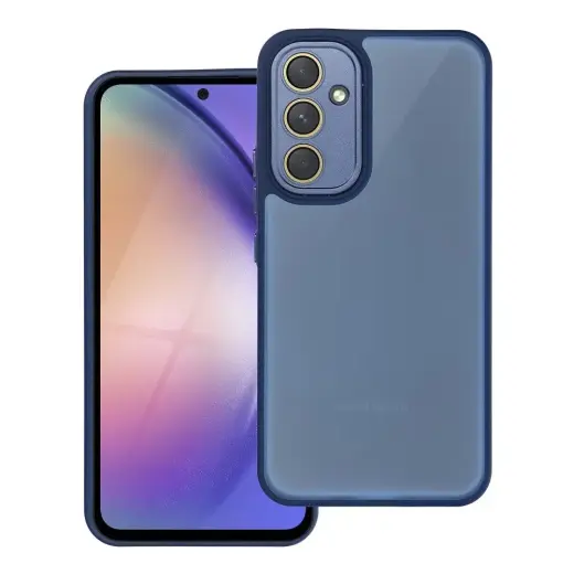 Variete telefono dėklas Samsung Galaxy A54 5G (A546) tamsiai mėlynas