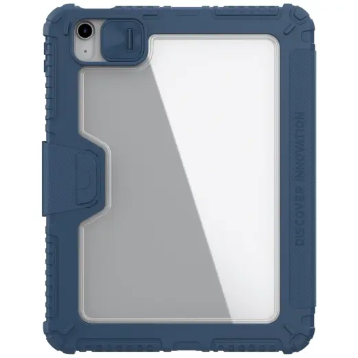 Nillkin Bumper PRO Protective Stand Case for iPad 10.9 2022|11 2025 Sapphire Blue