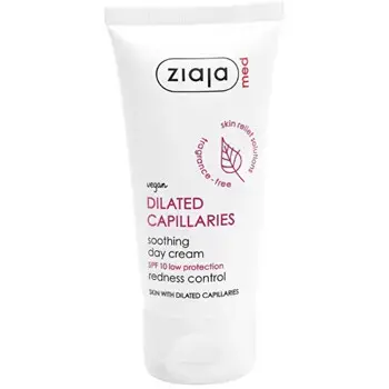 Ziaja Dilated Capillaries Soothing Day Cream SPF 10 - Pleťový krém 50ml