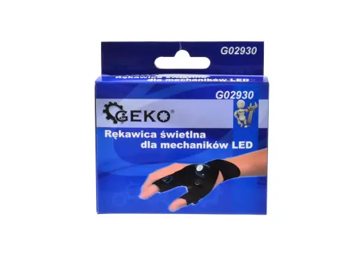 Mitmeotstarbelised LED-valgustiga kindad
