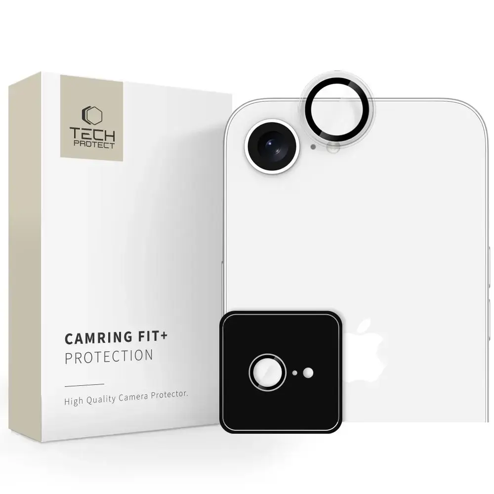 TECH-PROTECT CAMERA COVER CAMRING FIT+ IPHONE SE 4 2025 CLEAR