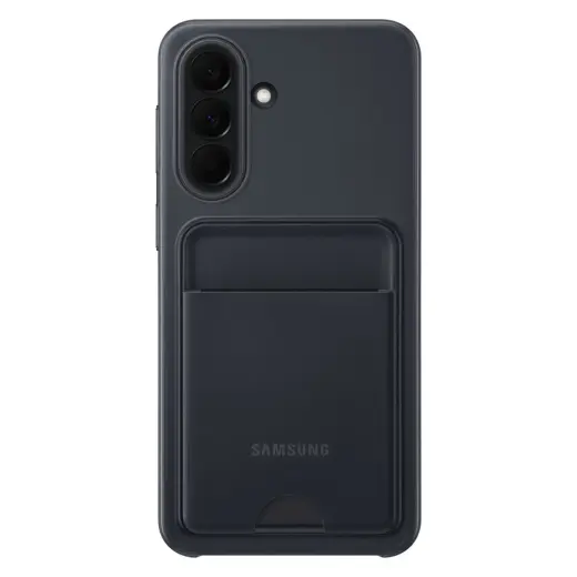 Samsung Card Slot knyginio tipo telefono dėklas Samsung Galaxy A37 (A376) juodas