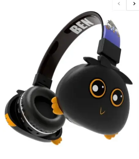 Jellie Monsters Ben wireless headsets with radio | microphone | bluetooth 5.0 black
