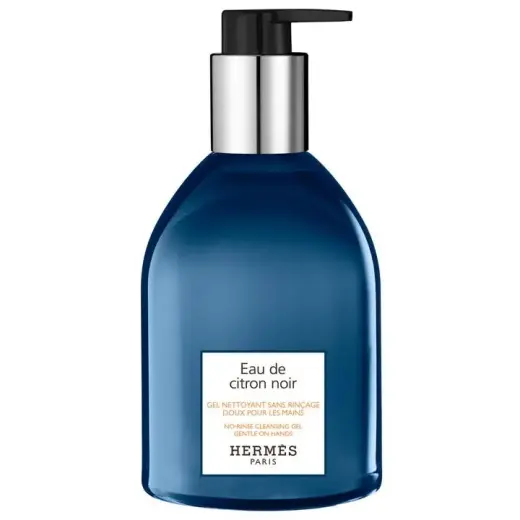 Hermes Eau De Citron Noir, Gentle No-rinse Cleansing Gel for the Hands, - Clear