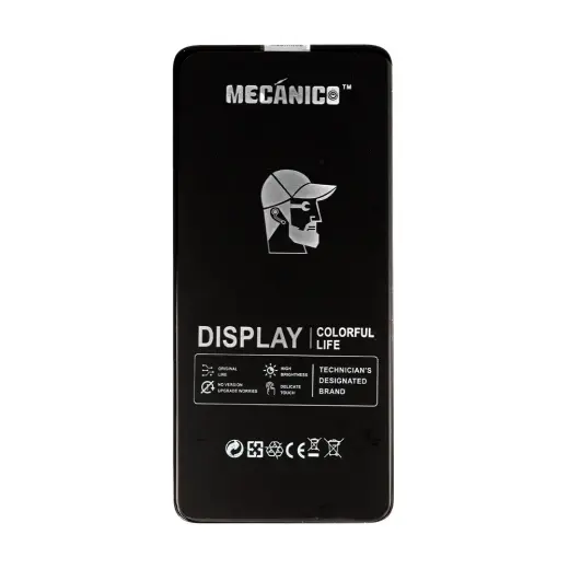 Mecanico LCD Screen T2O for Samsung Galaxy A51 4G black with frame
