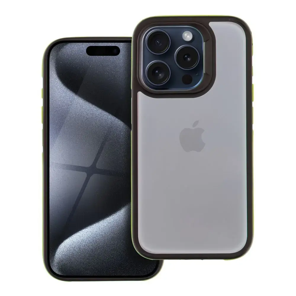 NEO maciņš telefonam iPhone 15 Pro dzeltens