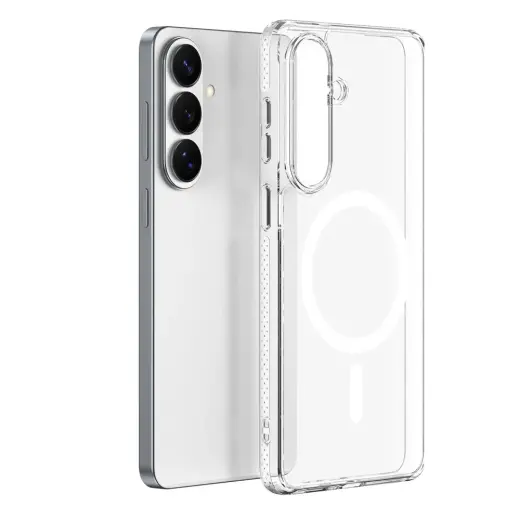 Dux Ducis Clin Mag чехол с поддержкой MagSafe для телефона Samsung Galaxy S26 (S942) прозрачный