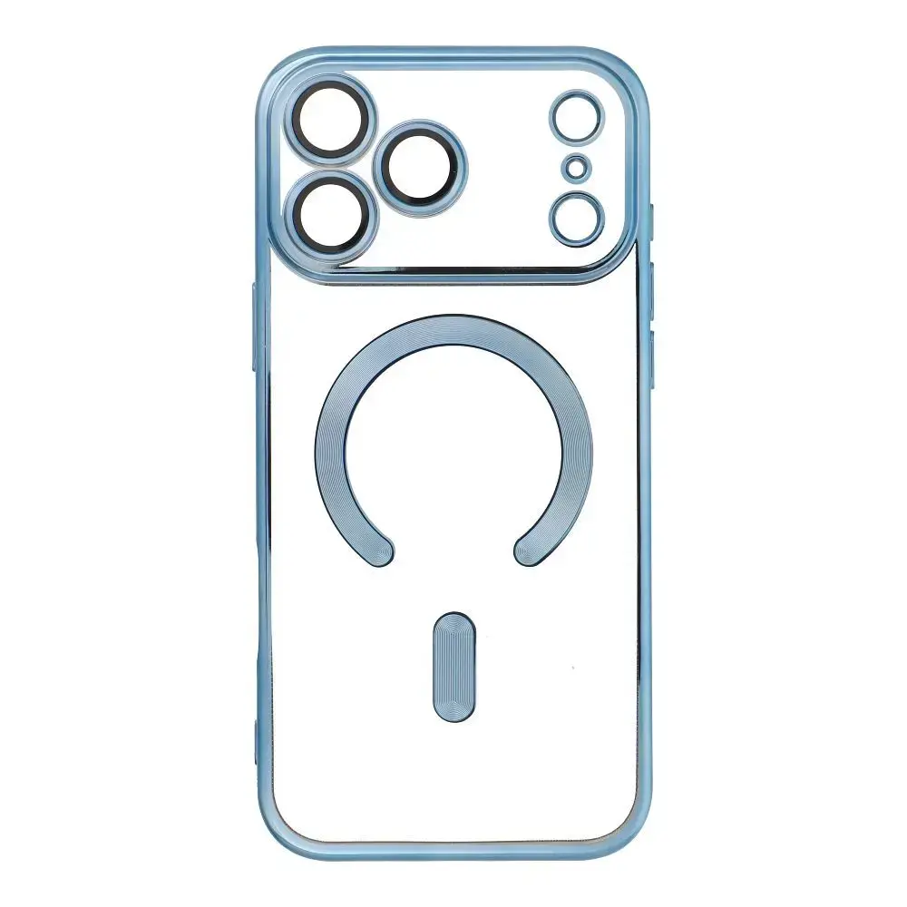 Electro Mag maciņš ar MagSafe atbalstu telefonam iPhone 17 Pro Max zils