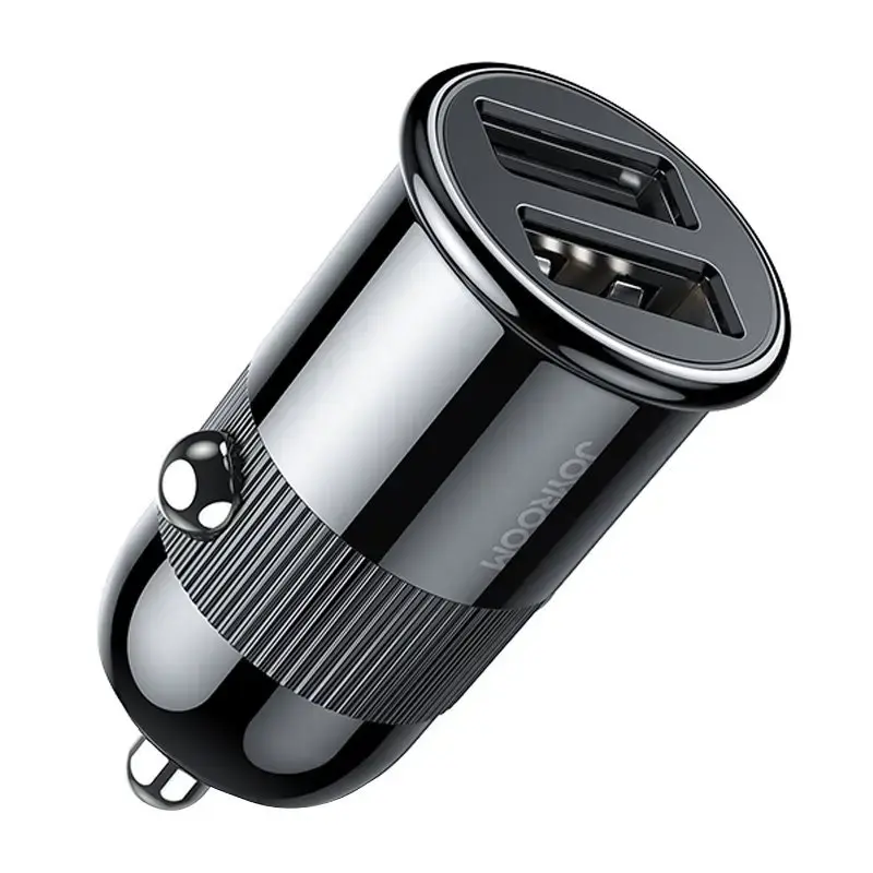 Joyroom C-A06 3.1A Dual-port Smart Car Charger Black