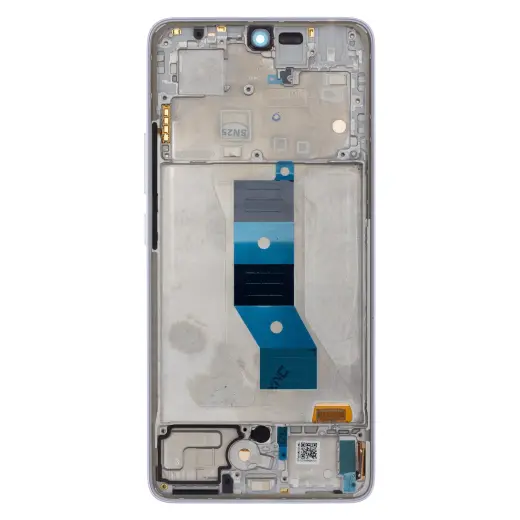 LCD Display + Touch Unit + Front Cover for Xiaomi Redmi Note 14 5G Purple (Service Pack)