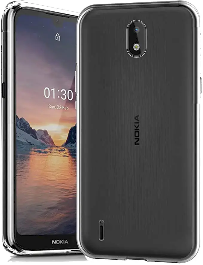 Fusion Ultra Back Case 0.3 mm Protect Silicone Case For Nokia 1.3 Transparent