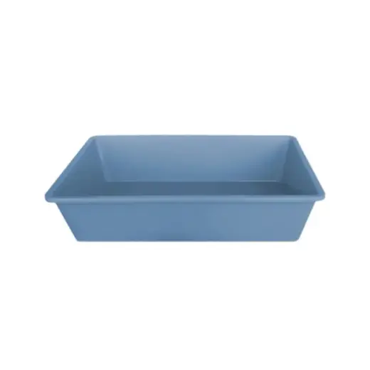 Коробка для кошачьего туалета Cat Litter Tray 2 50x35x12см синий