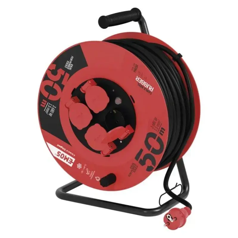 EMOS Cable Reel (rubber) - 4
