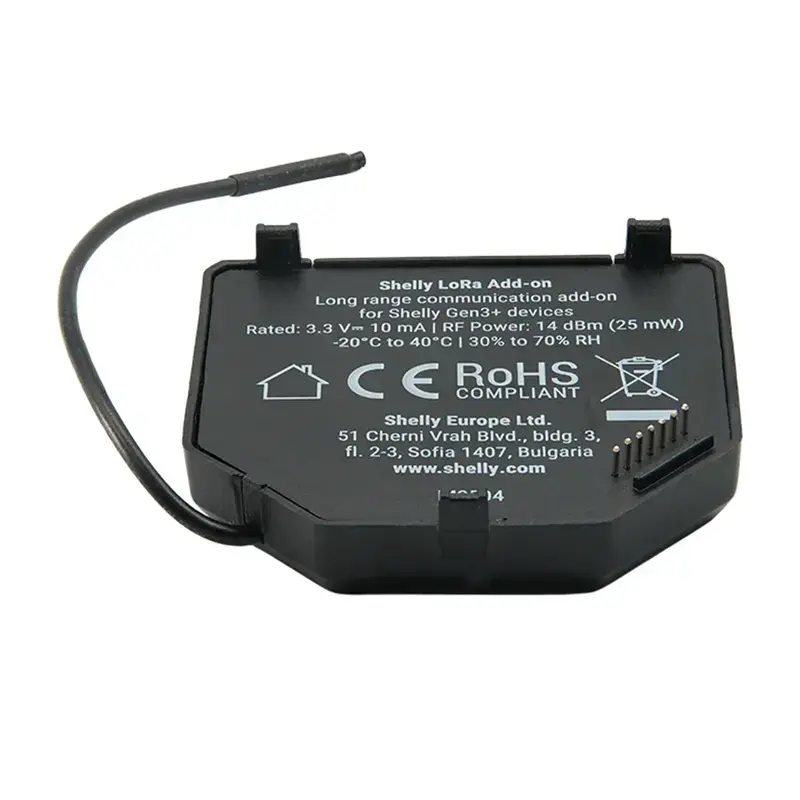 Set of 2 EU868 Relays for gen.3/4 Shelly LoRa Add-on