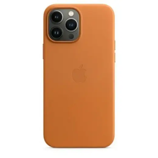 MM1L3ZM|A Apple Leather Magsafe Cover for iPhone 13 Pro Max Golden Brown