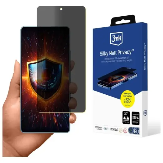 Folia prywatyzująca 3MK Silky Matt        Privacy do Xiaomi Redmi Note 14s
