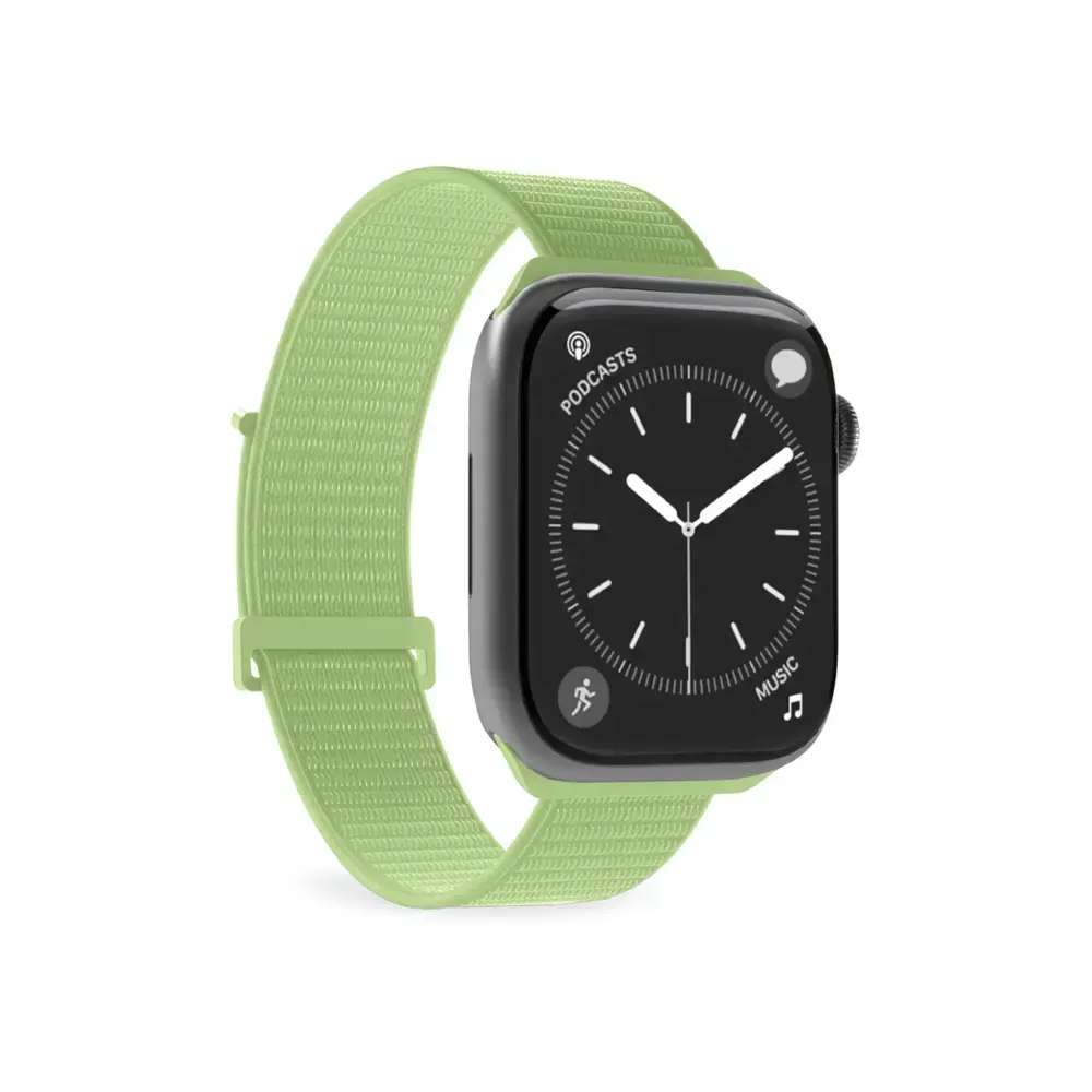 Puro Sport viedpulksteņa siksniņa priekš Apple Watch (38/40/41/42 mm) | neilons | zaļa