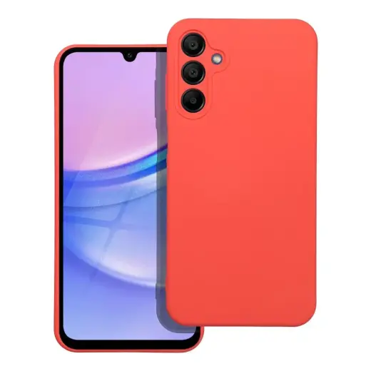 Silicone phone case for Samsung Galaxy A15 4G (A155) | A15 5G (A156) orange