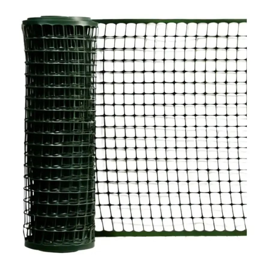 Fence mesh PE 0.5x10m, green