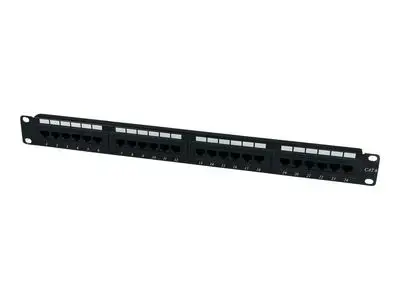 StarTech.com 24 Port 1U Rackmount Cat 6 110 Patch Panel - 24 port Network Patch Panel - RJ45 Ethernet 110 type Rack Mount Patch Panel 1U (C6PANEL24) - patch panel - 1U