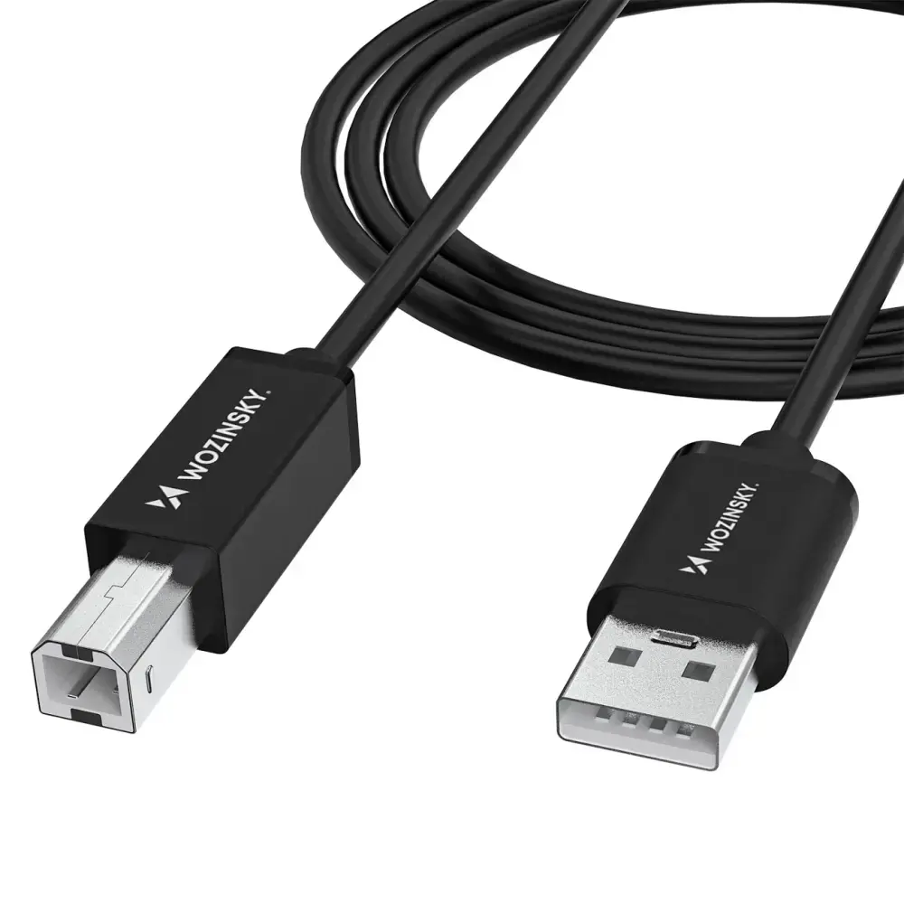 Wozinsky WKDDY3S USB-B - USB-A 480Mb|s Cable 2m - Black