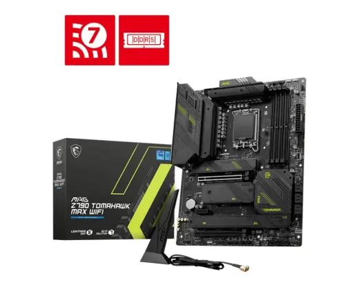 MSI Mainboard MAG Z790 TOMAHAWK MAX WIFI - ATX - Socket LGA1700 - Intel Z790
