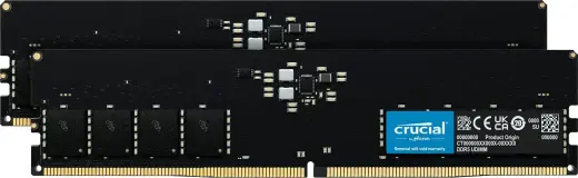 Crucial 32GB Kit DDR5-4800 (2x16GB) UDIMM CL40 (16Gbit)
