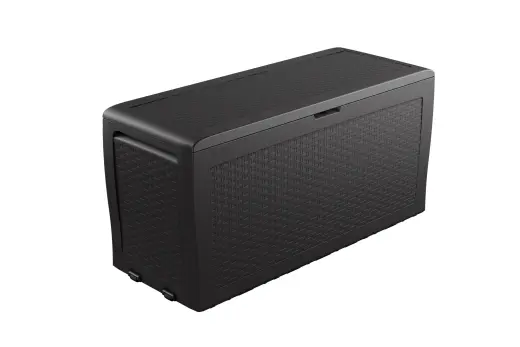 Samoa Rattan Storage Box 270L grey