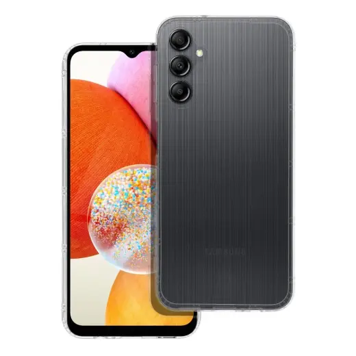 Forcell F-Protect Long Lasting maciņš telefonam Samsung Galaxy A14 4G (A145) | A14 5G (A146) caurspīdīgs
