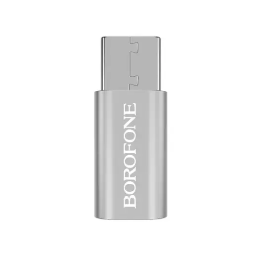 Parveidotajs Borofone BV4 MicroUSB to Type-C peleks