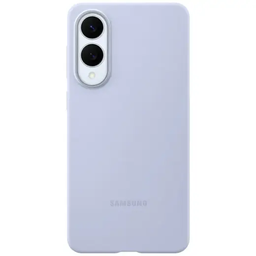 Samsung silikoonist telefoniümbris mudelile Samsung Galaxy S25 Edge, helesinine