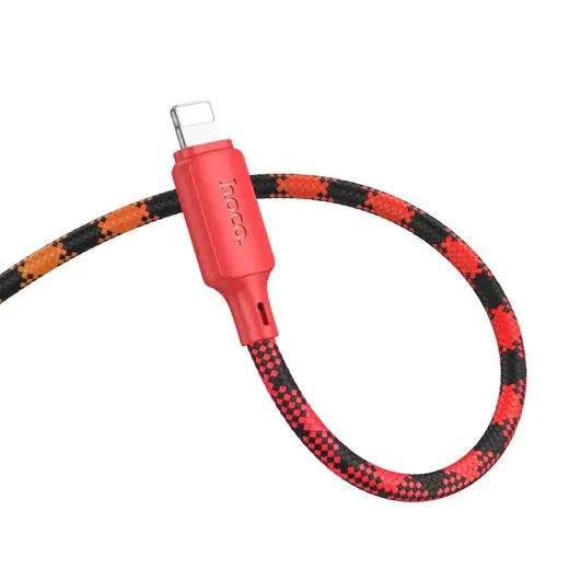 Hoco X116 провод для передачи данных и зарядки | USB-C на Lightning | PD | 27W | 1m | фиолетовый