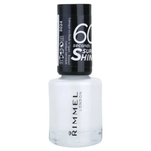 Debenhams 60 Seconds Super Shine Nail Polish in White Hot Love