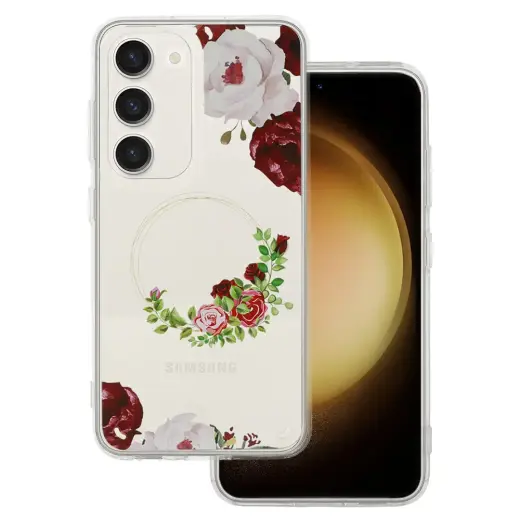 Tel Protect Flower for Samsung Galaxy S23 FE design 2