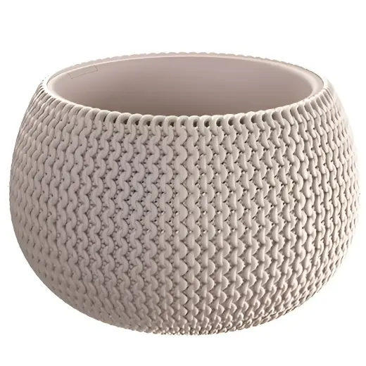 Puķu pods Splofy Bowl 11x14cm, g.brūns