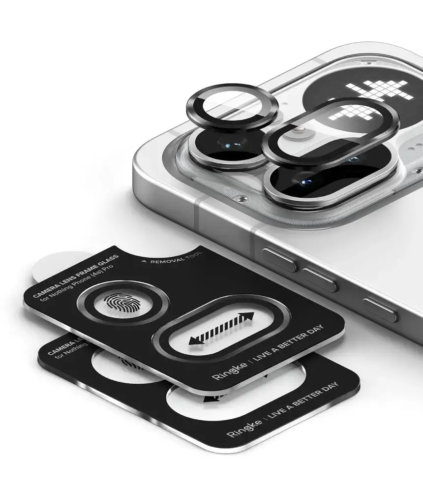 OSŁONA APARATU RINGKE CAMERA FRAME PROTECTOR 2-PACK NOTHING PHONE 4A PRO BLACK