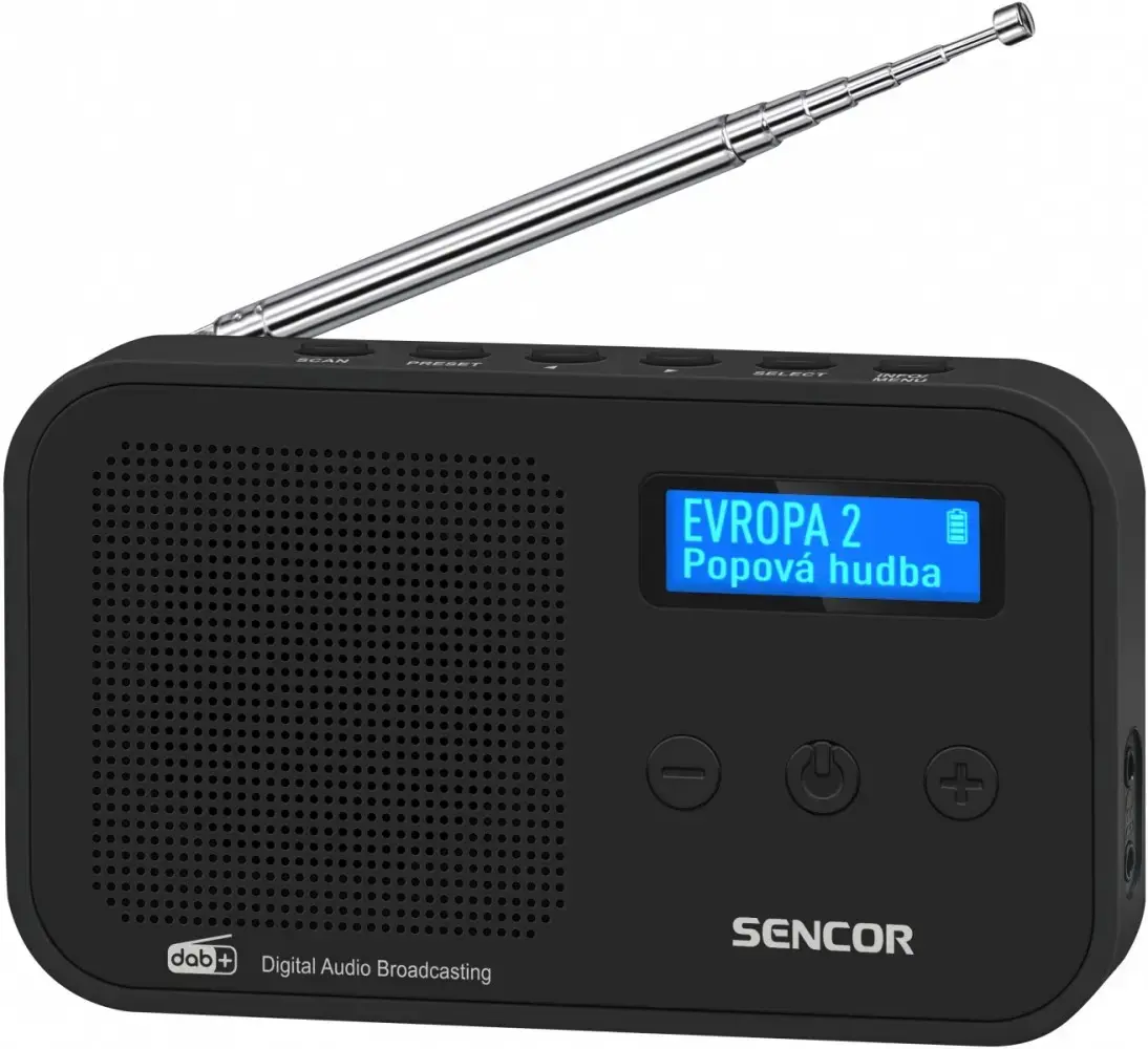 SENCOR SRD 7200B Radio digital DAB+