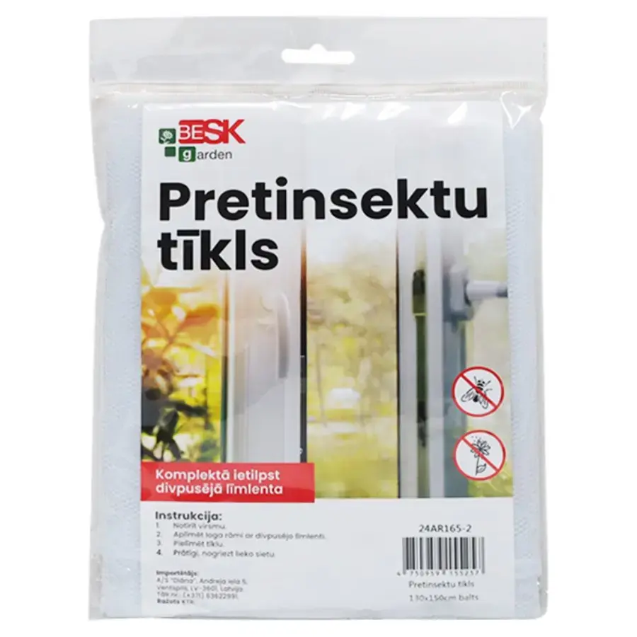 Pretinsektu tīkls 130x150cm