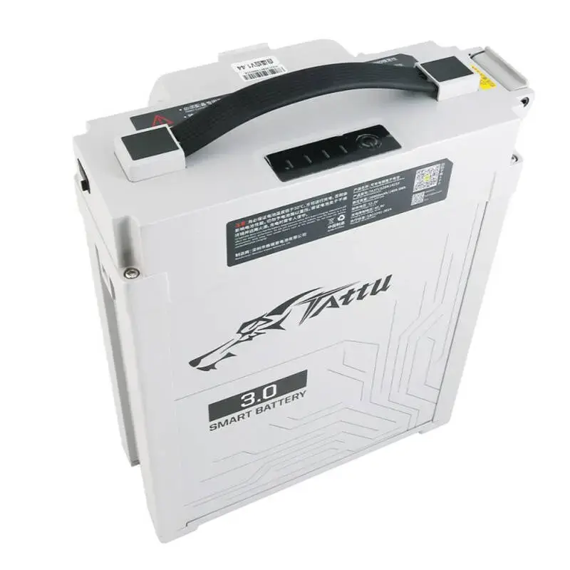 TATTU 3.0 28000mAh 53.2V 25C 14S1P HV Lipo Battery Pack with Molex plug