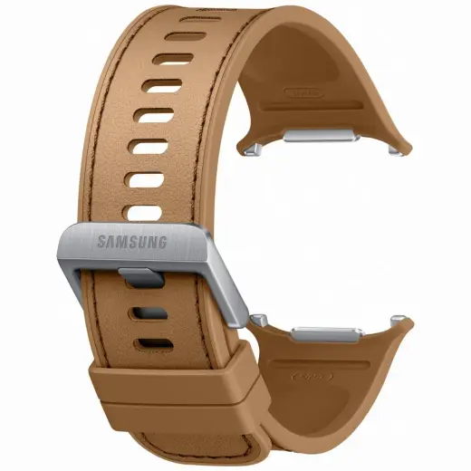 Samsung Peakform viedpulksteņa siksniņa priekš Galaxy Watch Ultra 2 | mākslīgā āda | brūna