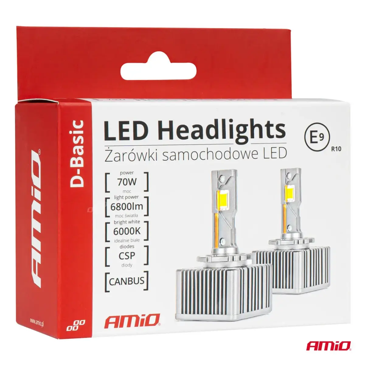 LED Headlights D-Basic Series D4S/D4R AMiO-03629