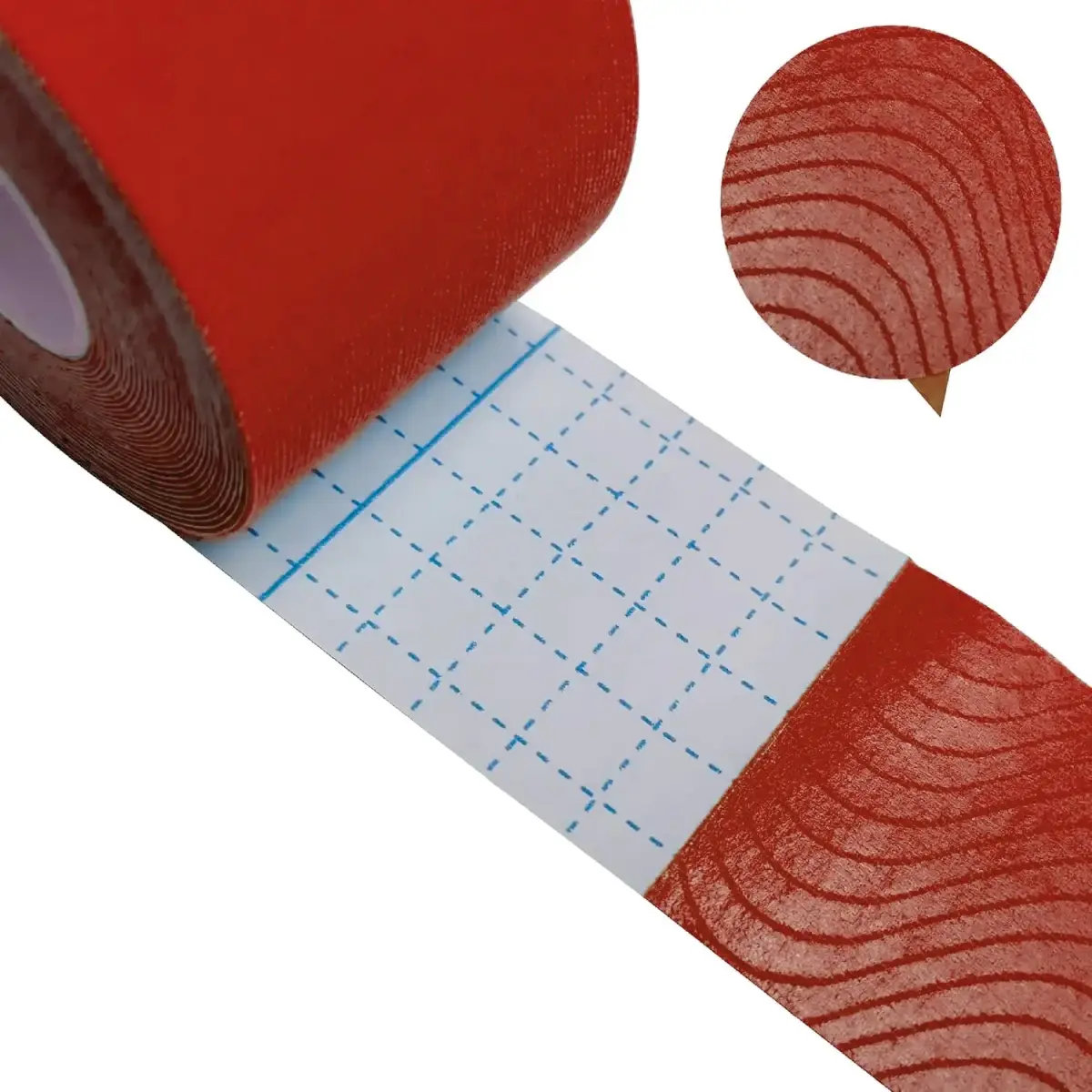 Kinesiology tape, 2,5 cm x 5 m red