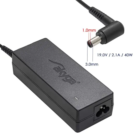 Notebook power supply Akyga AK-ND-22 19V | 2.1A 40W 3.0 x 1.0 mm SAMSUNG 1.2m