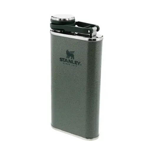 The Easy-Fill Wide Mouth Flask 0,23L green