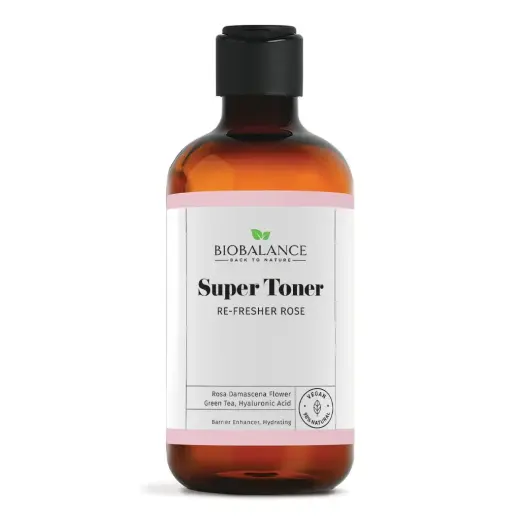 Bio Balance, Super Toner Re-Fresher Rose, Hydrating & Toning, Tonic Lotion, For Face, 250 ml