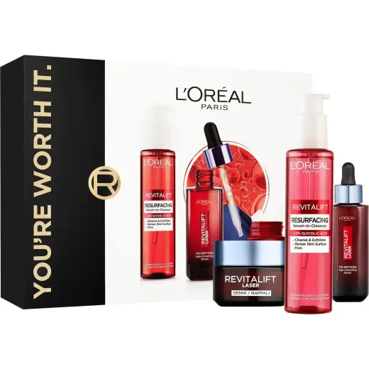 L'oréal Paris, Set Regalo Bellezza, Revitalift Laser-Hautpflege-Geschenkset (Set per La Cura Del Viso)