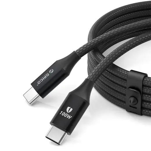 Orico CDX data transfer and charging cable | USB-C to USB-C | 100W | 1m | black