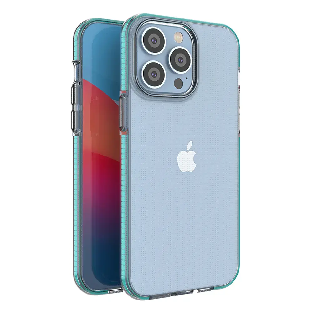 Spring Case maciņš telefonam iPhone 14 Pro Max zils